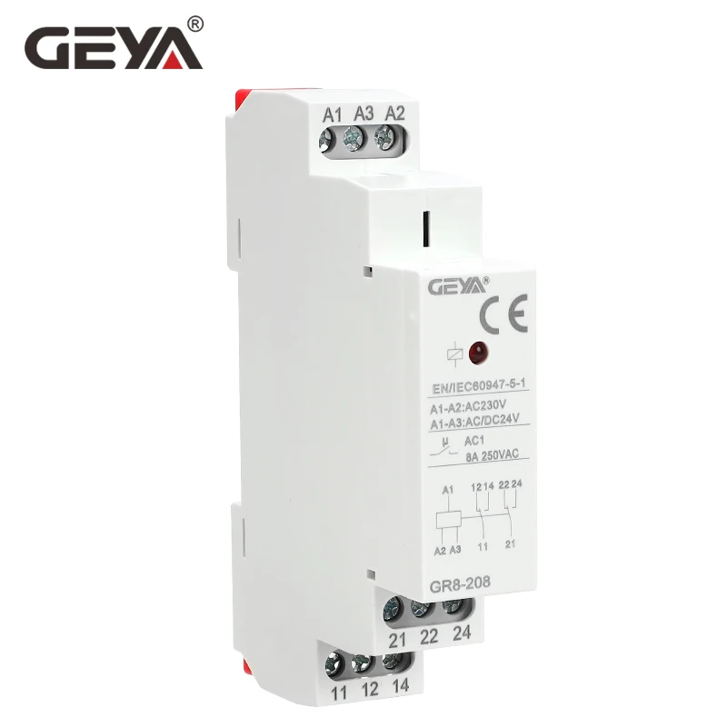 GEYA GR8-208 Вспомогательное р – обзор и цена Shelly Relay Module