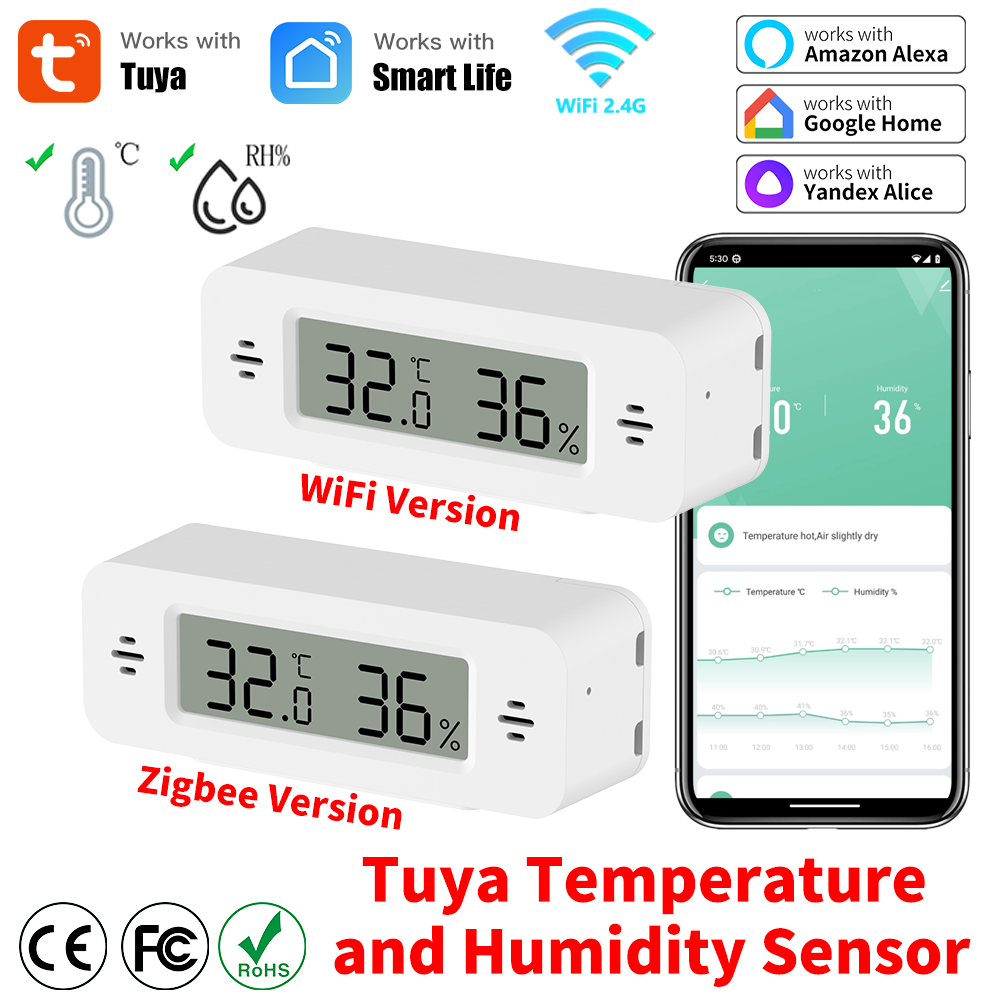 Датчик температуры и влажности – обзор и цена Home Automation Technology