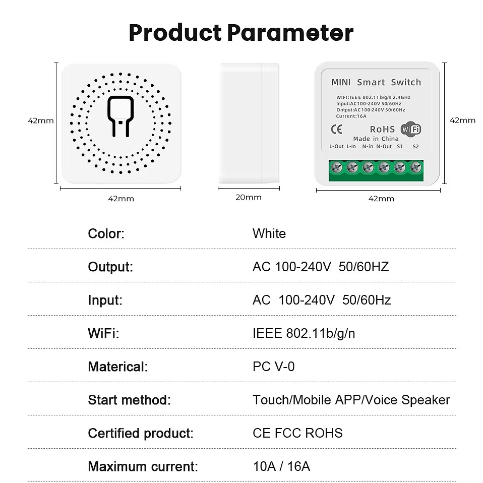 Миниатюрный WiFi-выключатель 1 – обзор и цена Home Automation Technology