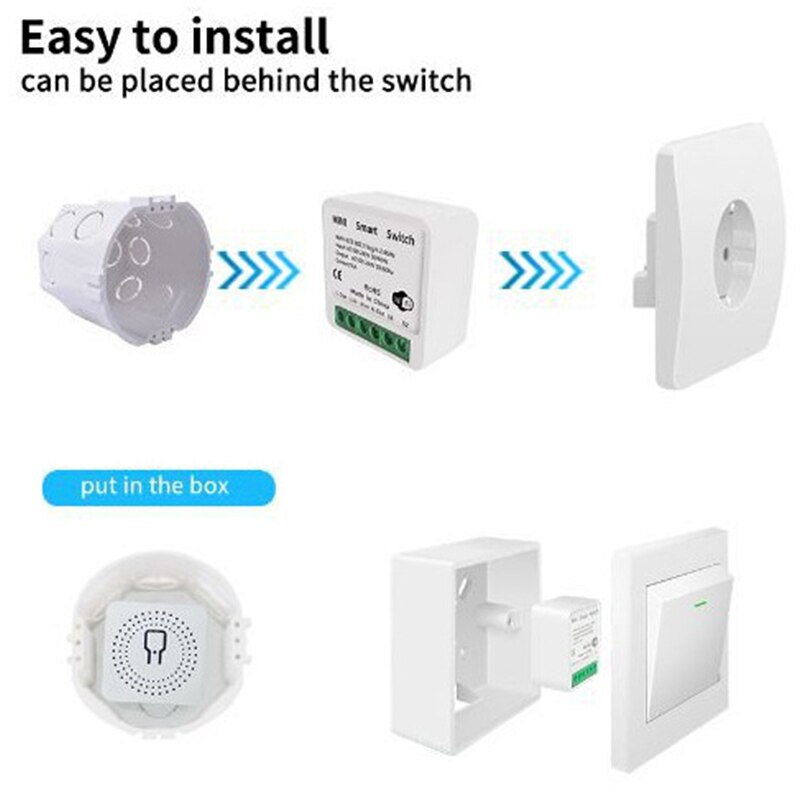 Умный мини-выключатель Tuya Zi – обзор и цена Home Automation Diy Kit