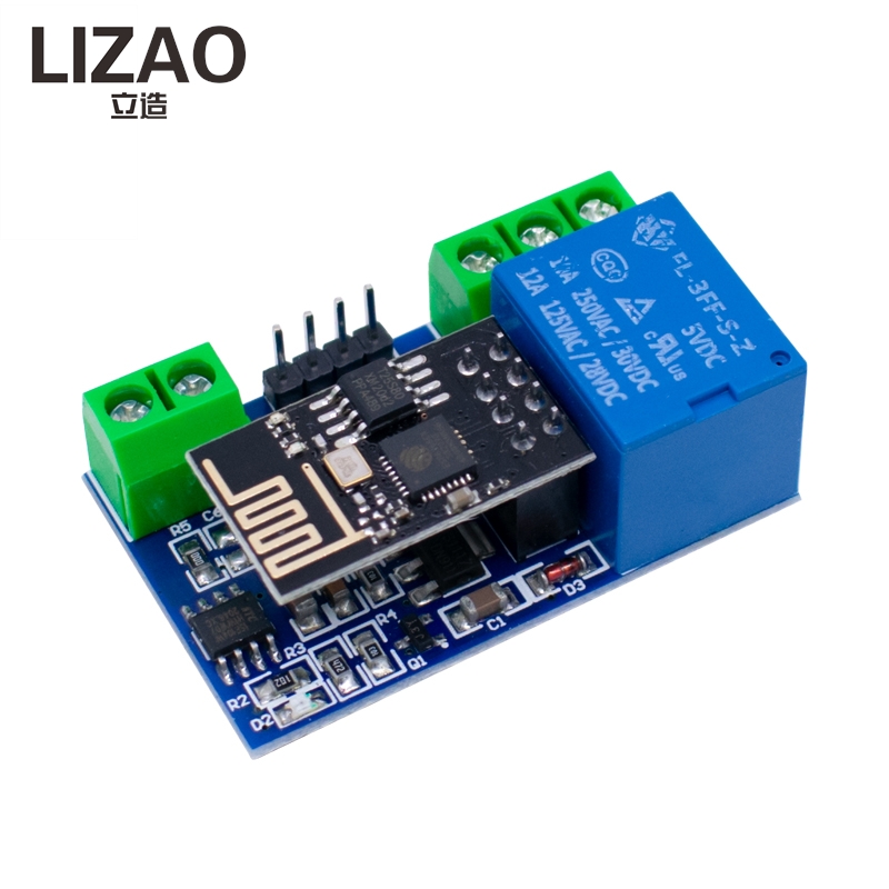 Модуль Wi-Fi реле LIZAO ESP826 – обзор и цена Iot Diy Home Automation