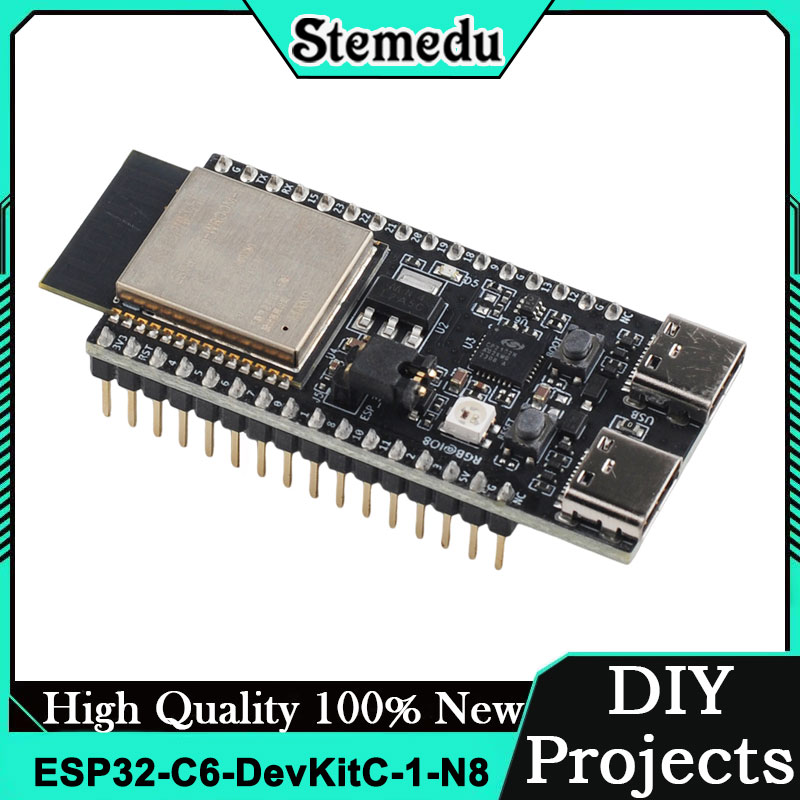 Плата ESP32 C6 DevKitC 1 N8 Io – обзор и цена Home Automation Systems Diy